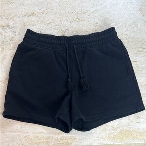 Andrew Marc New York black shorts drawstring women’s size small
